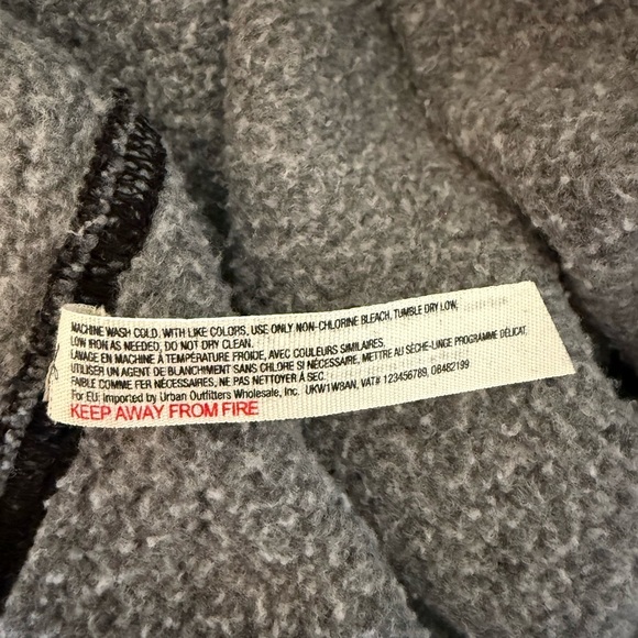 Free People Washed Out Black Crewneck Sweatshirt in Size Small - Picture 5 of 7